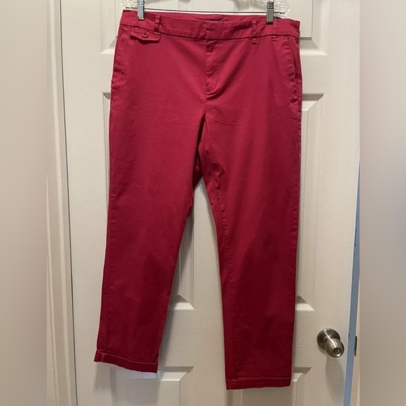 IZOD Woman’s Pink Pants New With Tags Size 14 - Picture 1 of 6